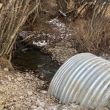 View of the new culvert.